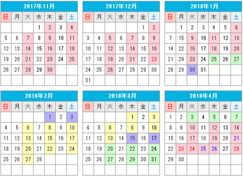 新庄自動車学校の入校日