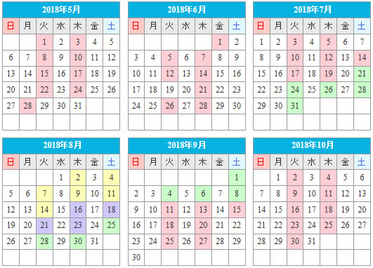 浜松自動車学校の入校日
